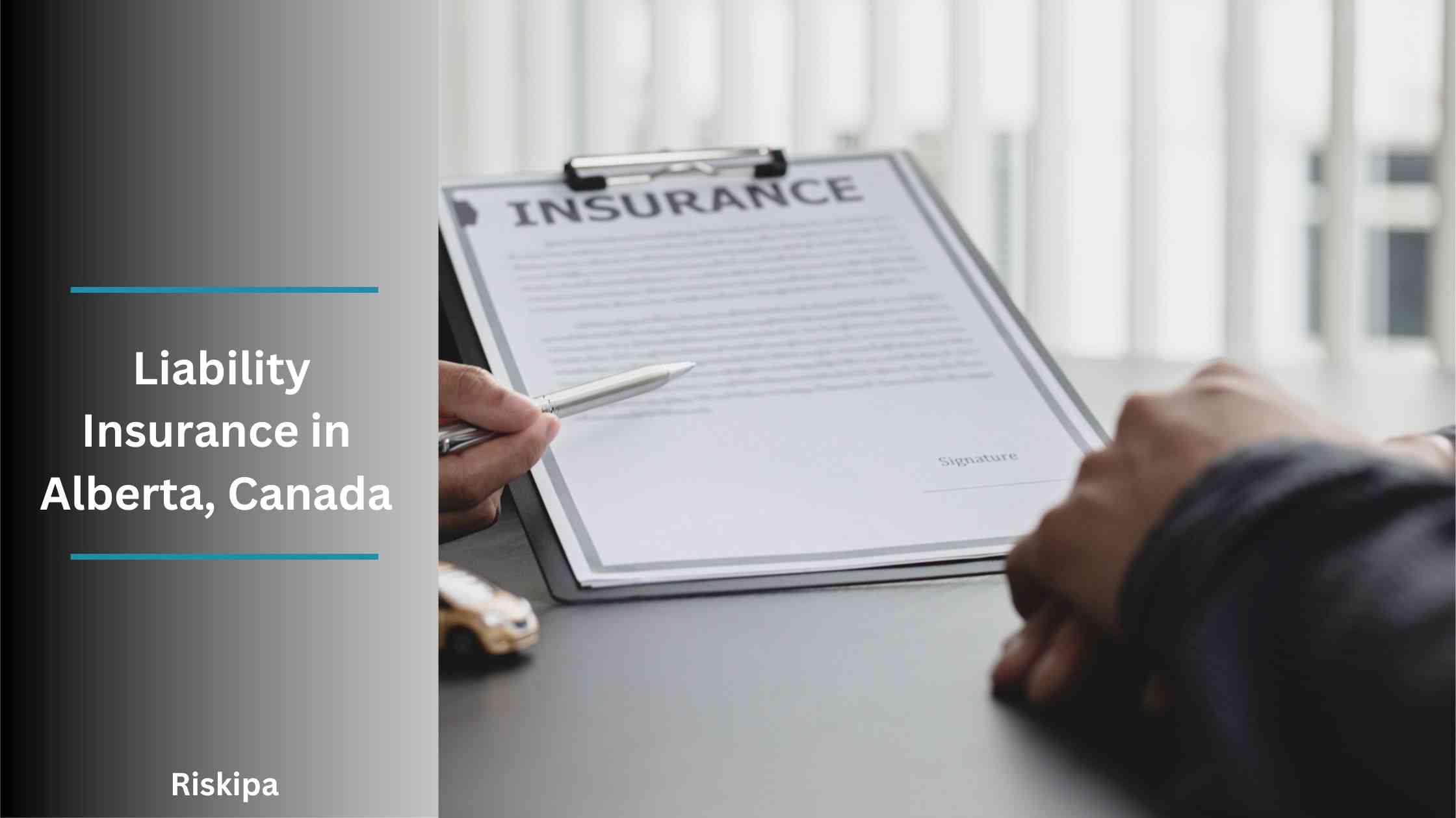 Types of Liability Insurance in Alberta, Canada
